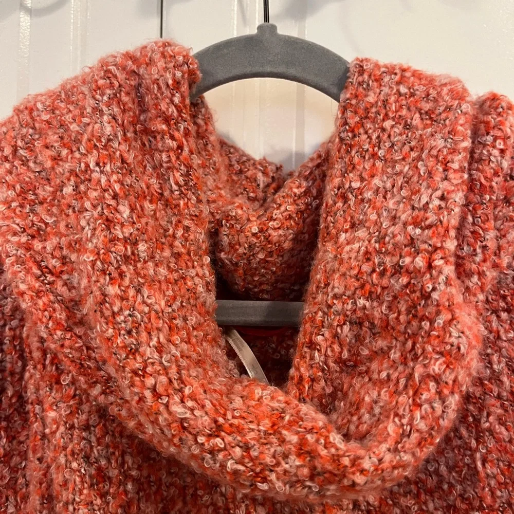 Free people chunky neck sweater; size L; only worn twice! - Picture 2 of 6